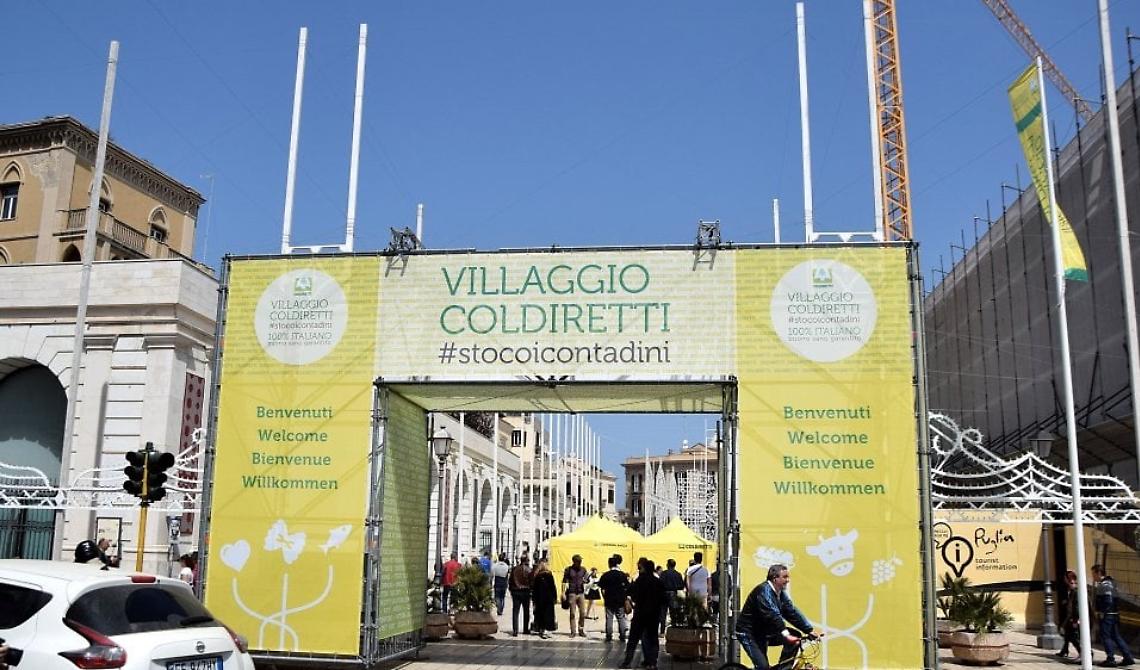 Villaggio Coldiretti, a Bari oltre mille agricoltori lucani 