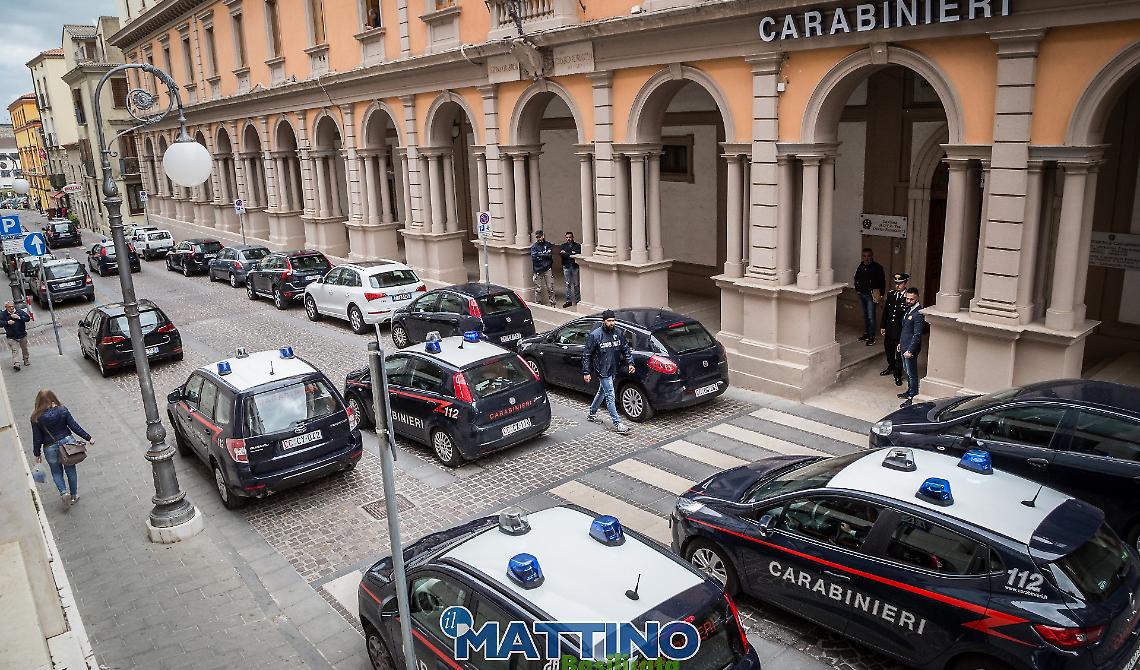 Stretta dei Carabinieri di Potenza contro il lavoro nero: a Pignola multe da capogiro e sospensioni di attività commerciali