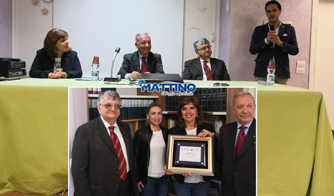 Dal Rotary Club Foggia  un cadeau enciclopedico per il "Liceo Marconi"