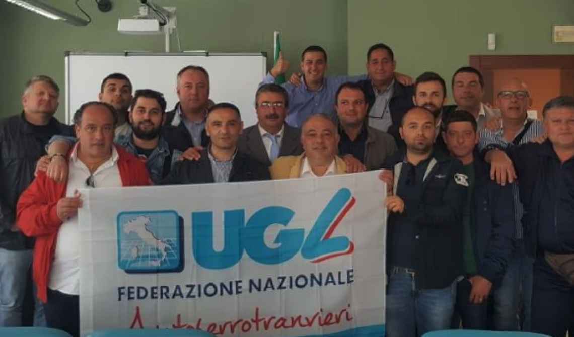 Autoferrotranvieri, segretario provinciale di Potenza dell'Ugl è Donato Cappiello 