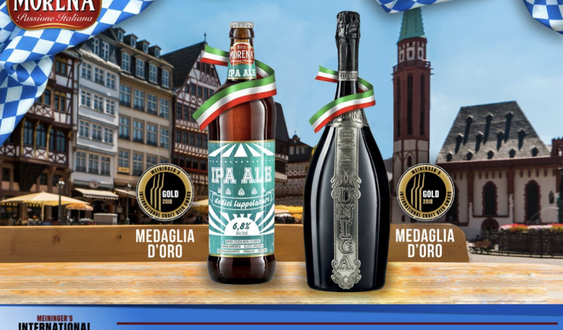 Trionfo della "Birra Morena"  in Germania: due medaglie d'oro
