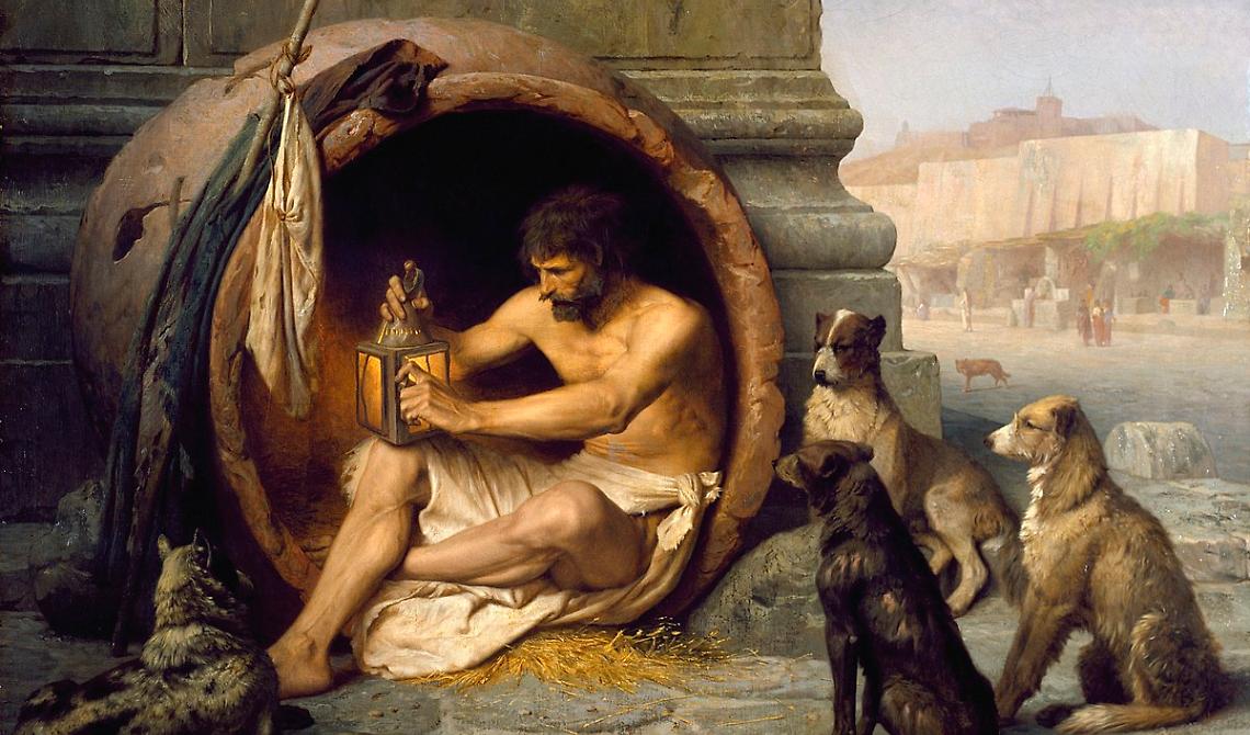 Cosa ha a che fare la disposofobia col filosofo Diogene?