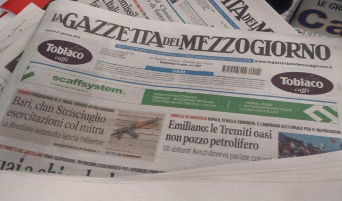 Matera 2019 non salva la redazione della Gazzetta del Mezzogiorno