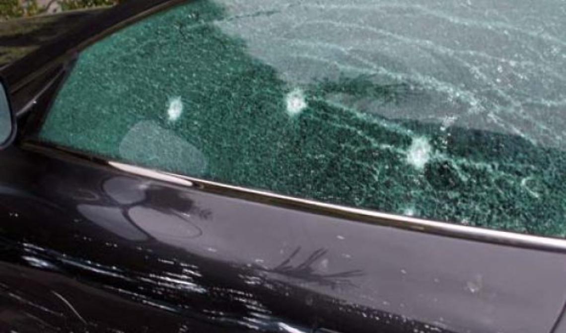 Via  Fraticello colpi d'arma da fuoco contro auto
