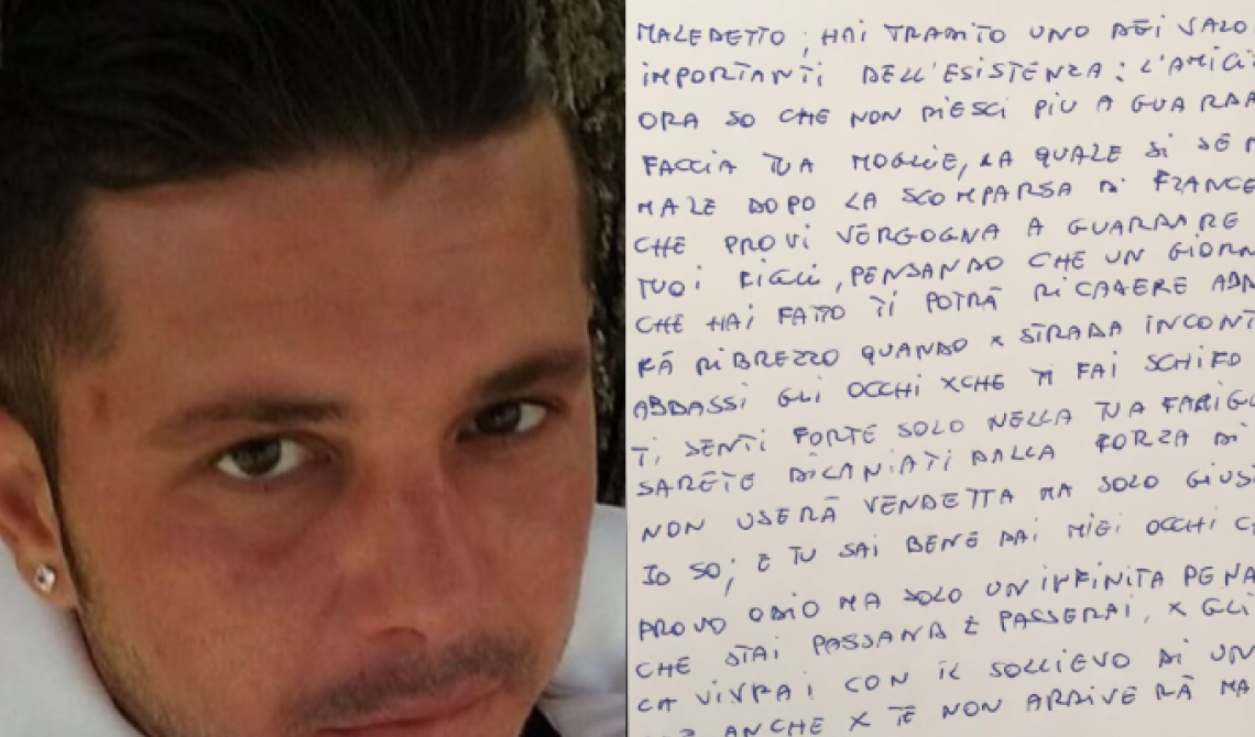 Mattinata, mamma coraggio: "So chi è l'assassino di mio figlio Francesco"