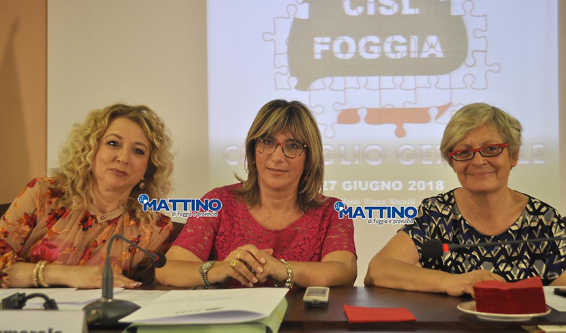 La Cisl di Capitanata rinasce femmina: Carla Costantino è il nuovo Segretario generale