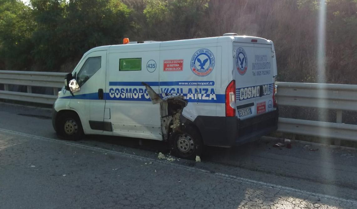 Tentato assalto ad un portavalori tra Candela e Foggia