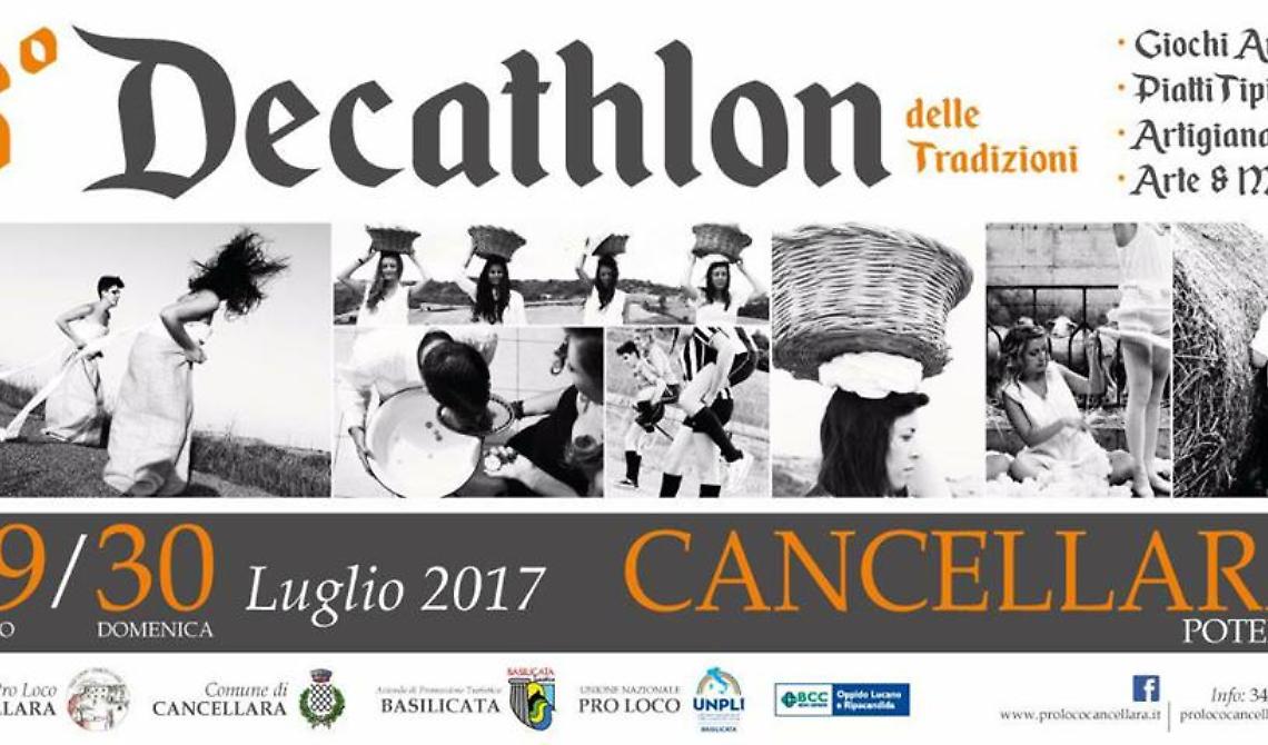 Cancellara, torna la manifestazione "Decathlon delle tradizioni"