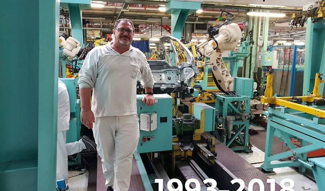 È del santagatese Max Capano l'addio alla Fiat Punto di San Nicola di Melfi