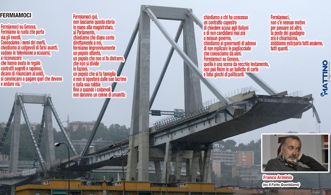Genova nel cuore, l'esortazione accorata di un poeta: Franco Arminio