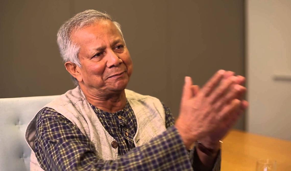 Il Nobel Yunus a Matera per presentare il suo libro "Un mondo a tre zeri"