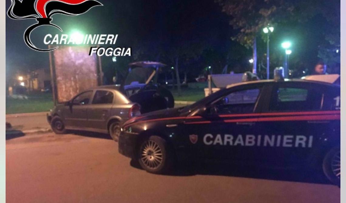 Foggia, l'intero Candelaro al setaccio dei Carabinieri: 2 arresti e 52 persone segnalate