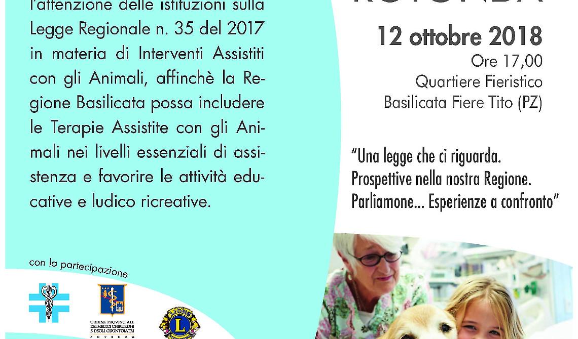 Interventi Assistiti con gli Animali, venerdì il convegno a Tito 