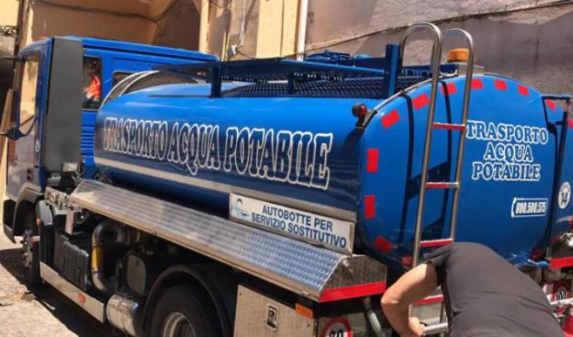 Emergenza idrica a Matera, operativa la task force di Acquedotto Lucano: arrivano le autobotti