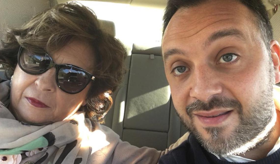 Mario Polese alla Leopolda renziana con mammà