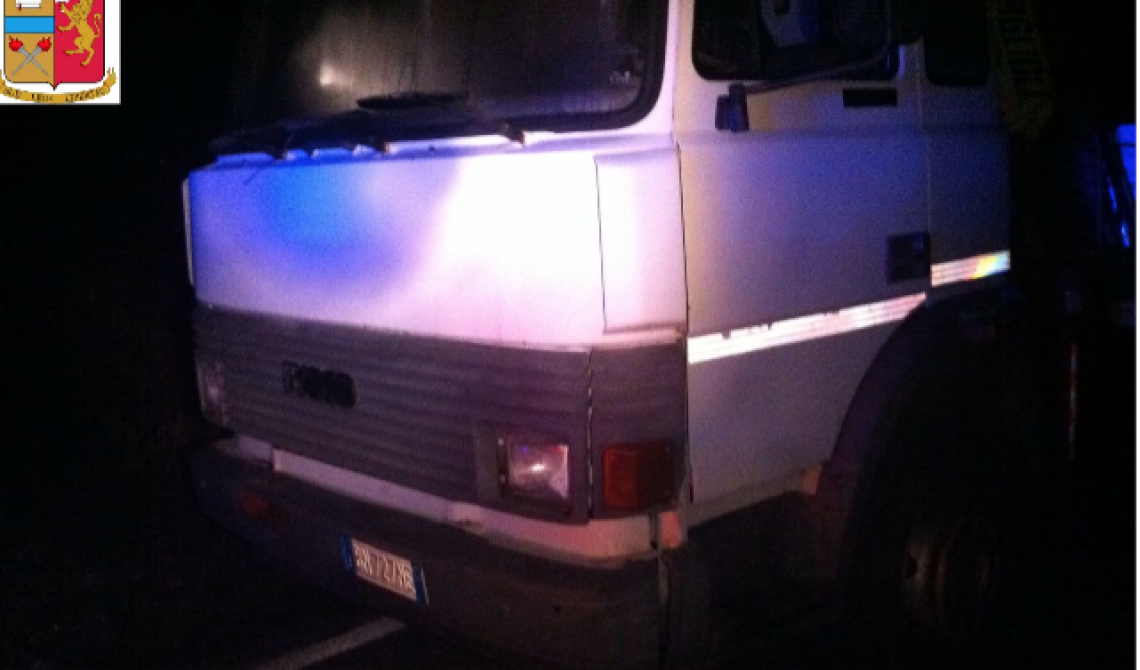 Foggia, ritrovato un tir rubato a San Paolo di Civitate 