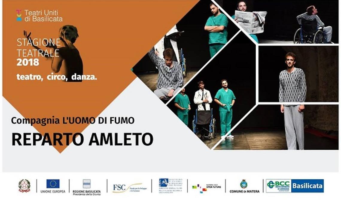 Teatri Uniti di Basilicata, la stagione si chiude con Reparto Amleto