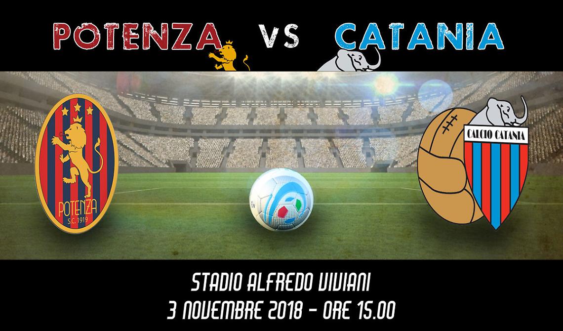 Un super Potenza piega il Catania  3 a 1  grazie alle reti di França, Strambelli e Guaita