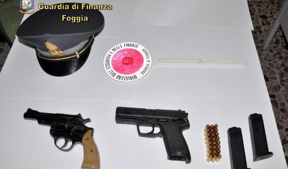 Armi e droga: arrestati due foggiani 