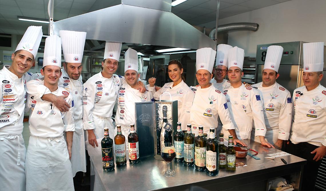 Veronica Maya e le ricette "stregate" dalla Nazionale Italiana Cuochi con l'elisir di Birra Morena
