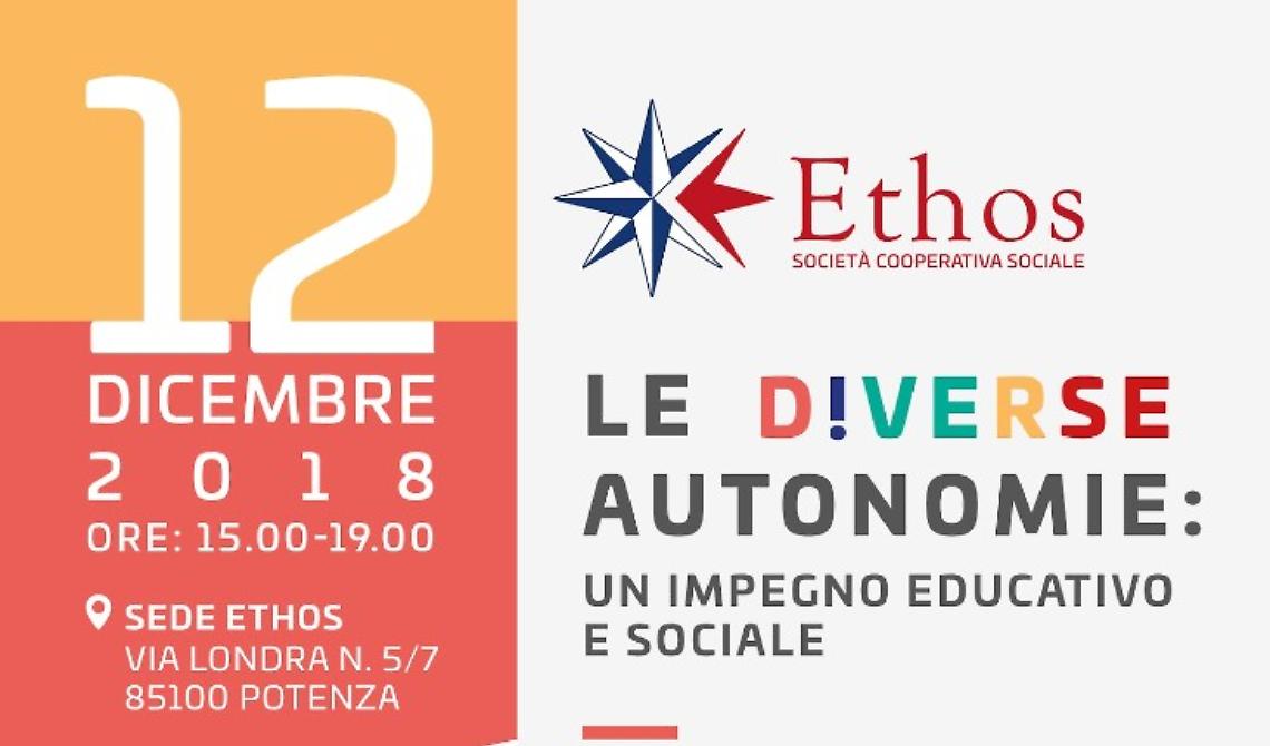 "Le diverse autonomie: un impegno educativo e sociale”, il convegno a Potenza