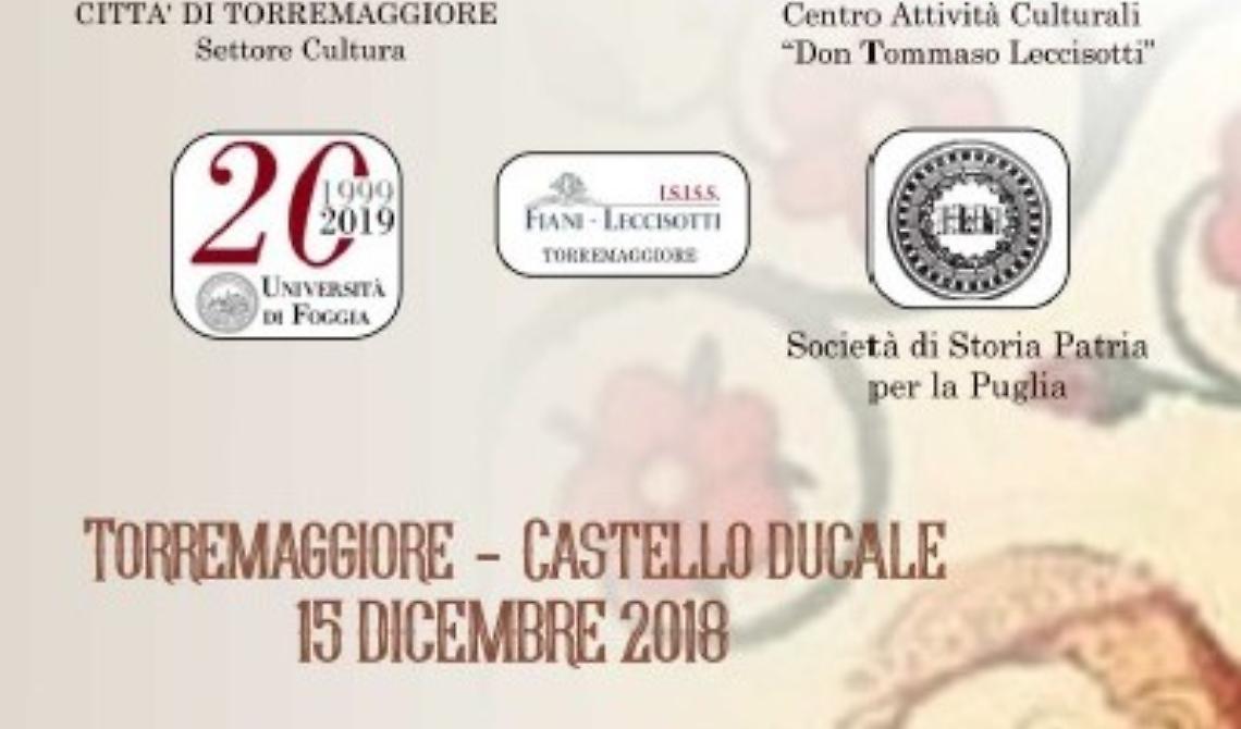 Torremaggiore: sabato 15 dicembre convegno nazionale di studi su Federico II di Svevia