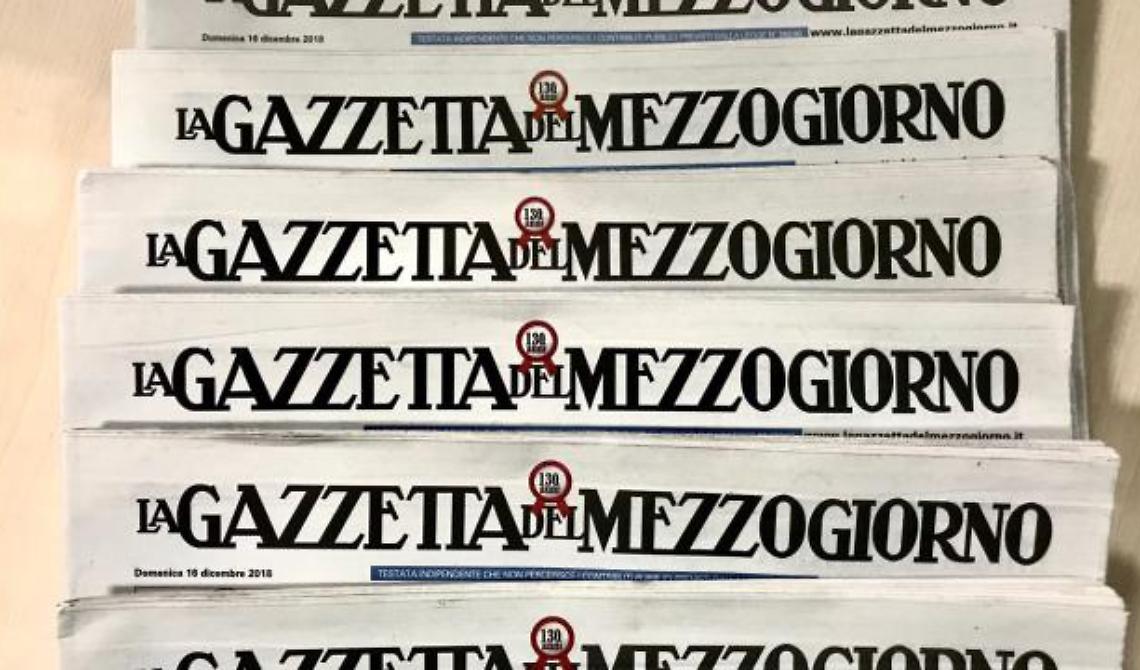 La Gazzetta torna in edicola ma con una pagina bianca e un comunicato dei giornalisti