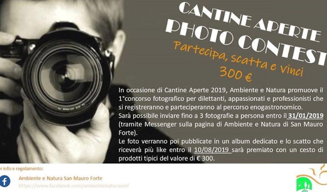 San Mauro Forte, al via il contest fotografico per “Cantine aperte 2019”
