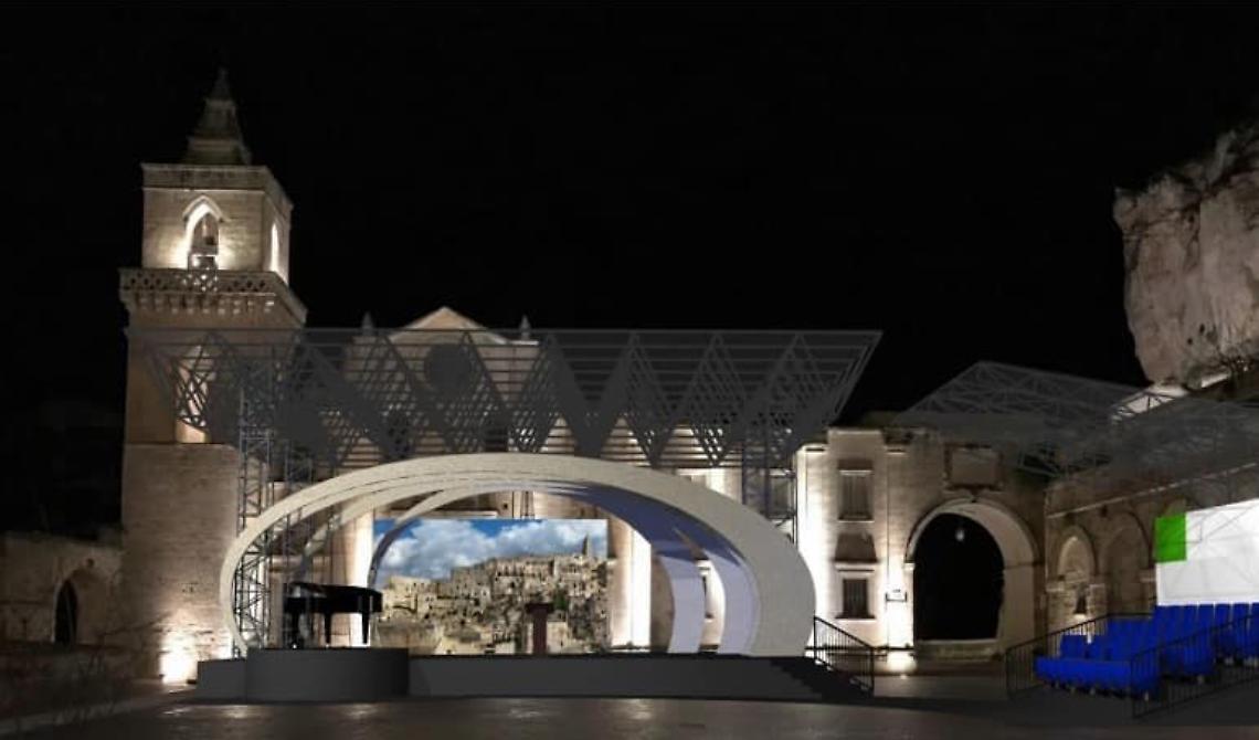 Matera lavora al palco che la farà grande in Europa
