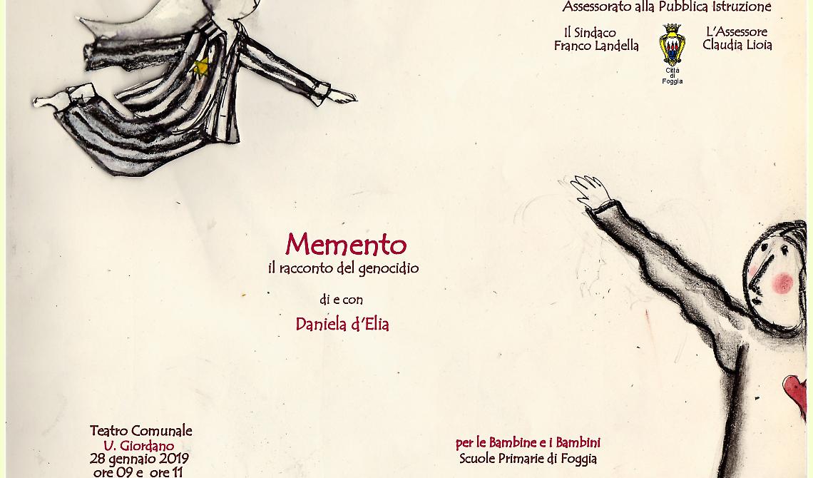 Domani a Foggia la "Giornata della memoria"
