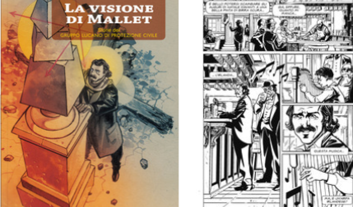 "La visione di Mallet" è la grafic novel che racconta la sismologia per Lavieri Edizioni
