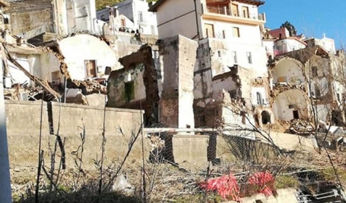 Frana a Pomarico, Protezione Civile chiede la dichiarazione di stato d'emergenza