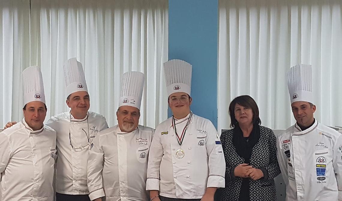 Carmine De Angelis è il miglior allievo di cucina degli istituti alberghieri della Basilicata