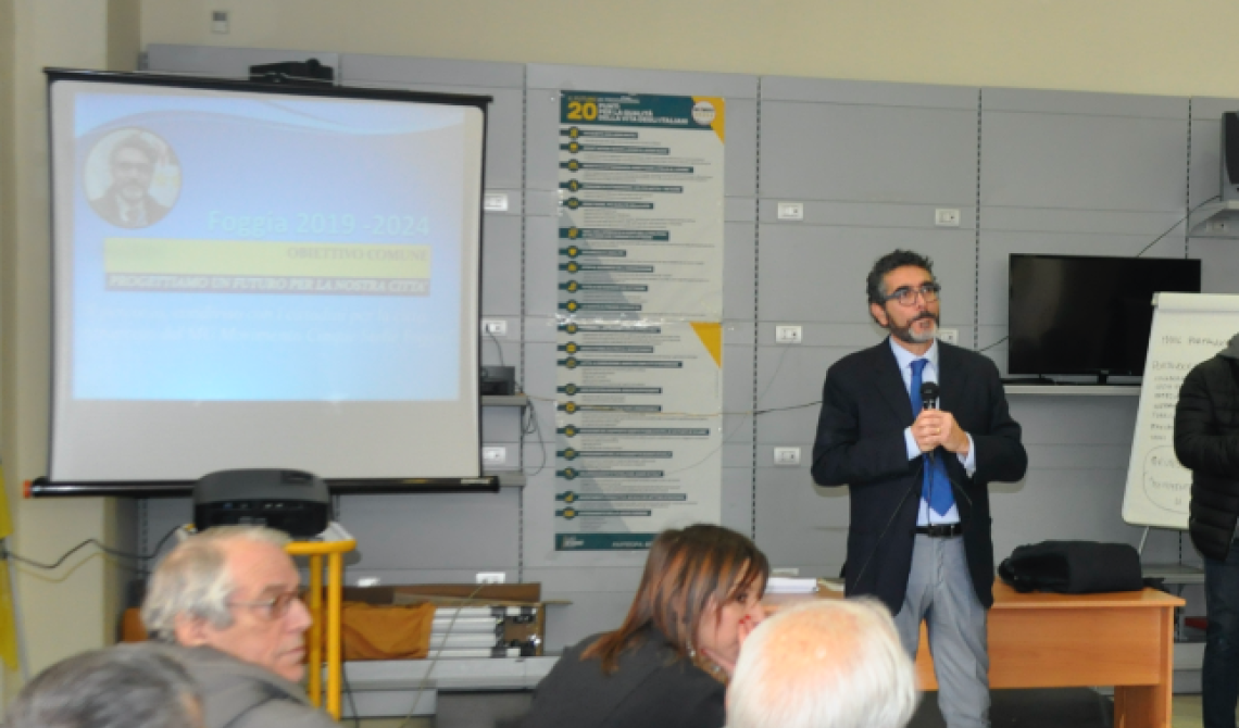 Con Michele Norillo, il candidato sindaco 5 Stelle Quarato ripercorre la storia di Foggia