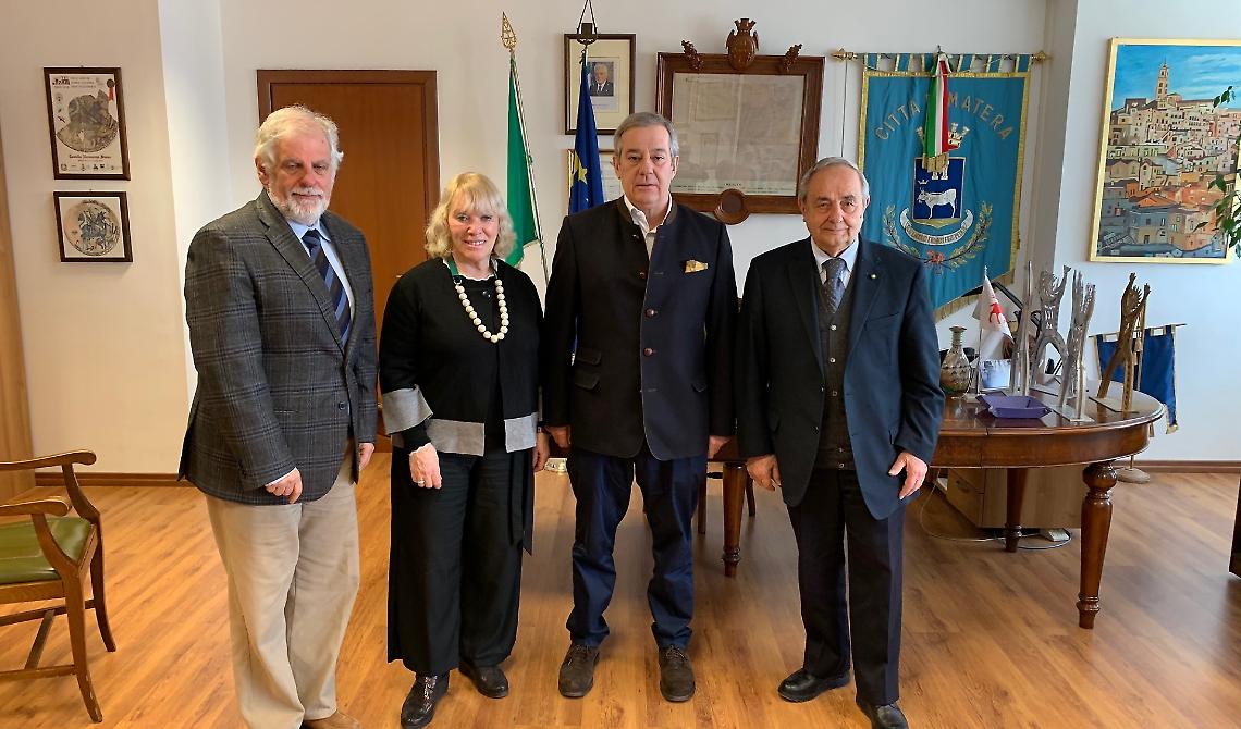 Matera 2019, l'ambasciatore argentino visita la Capitale europea della cultura
