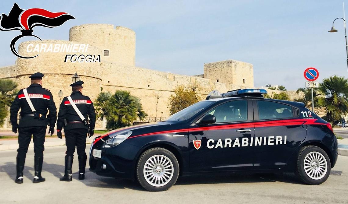 Manfredonia,  carabinieri si lancia all'inseguimento di uno scippatore: arrestato 27enne 
