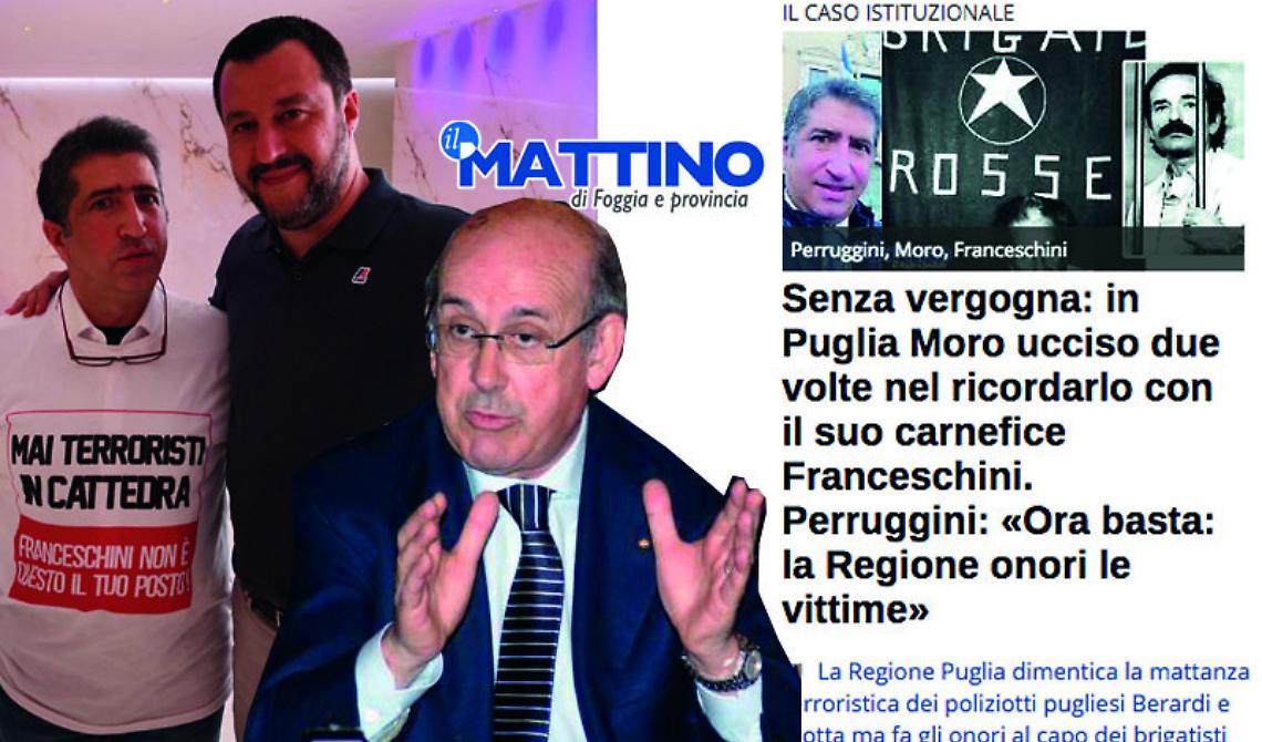 Loizzo cancella il vergognoso incontro con il capo dei brigatisti che uccisero Moro