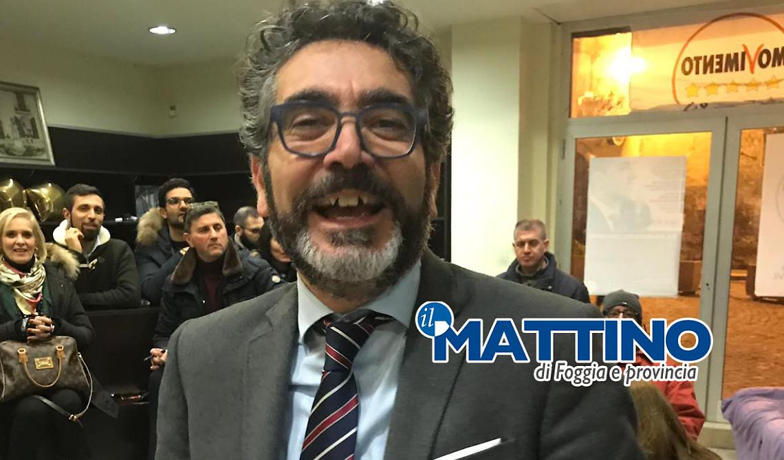 Quarato ha il "bollino giallo" dei 5 Stelle: è ufficialmente lui il candidato sindaco per Foggia