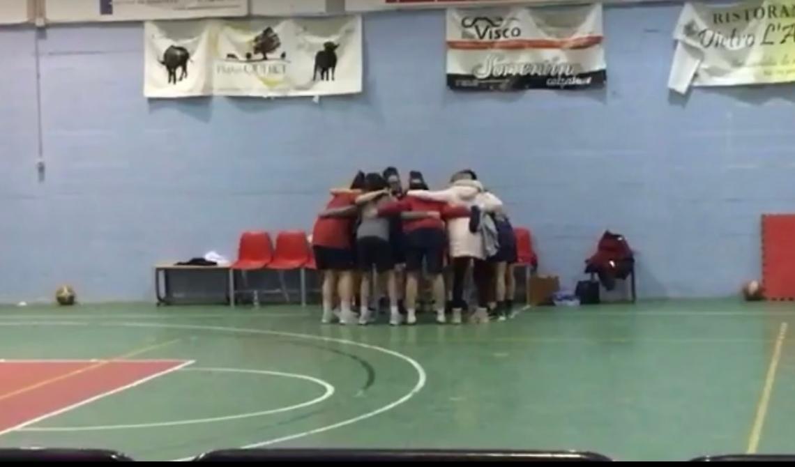 La festa delle nostre leonesse dopo la vittoria di Sabato in Gara 2 e il raggiungimento della Semifinale Play Off 