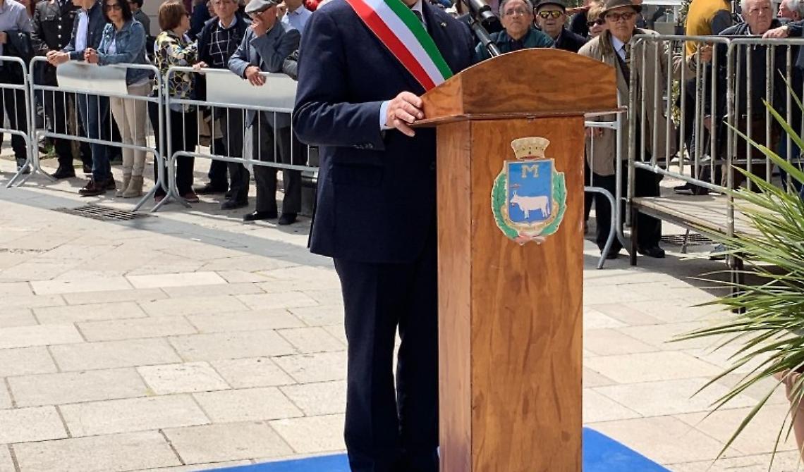 25 aprile, De Ruggieri: "Matera ha cuciti addosso i valori di democrazia e libertà"