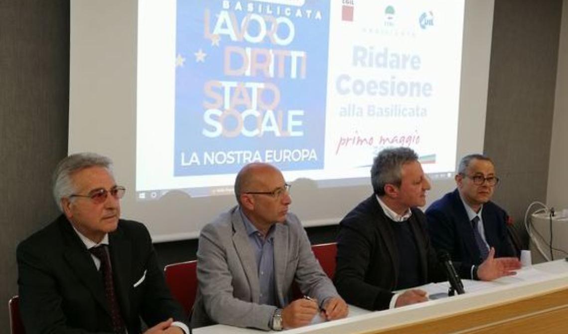Le sigle sindacali: «La Basilicata ha bisogno di risposte rapide su molte criticità»