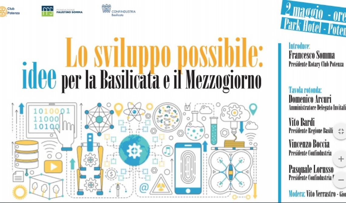 “Lo sviluppo della Basilicata e del Mezzogiorno”, un incontro a Potenza