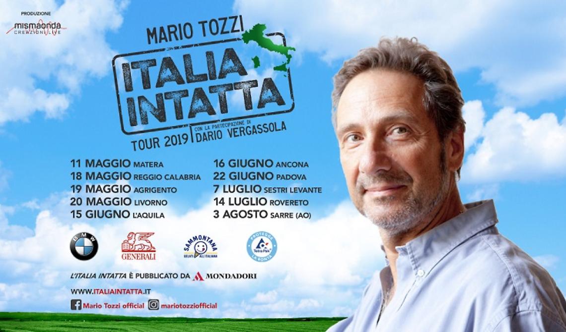 "L'Italia Intatta", al via da Matera il tour con Mario Tozzi e Dario Vergassola