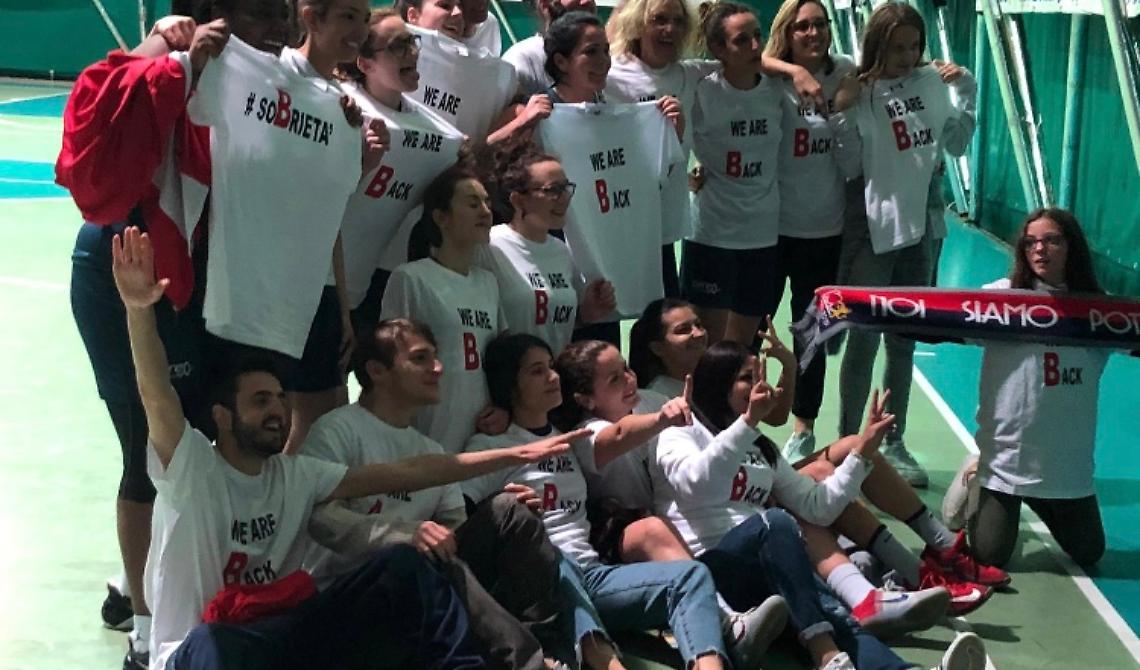 La festa di tutta una squadra, la Basilia è tornata in Serie B 