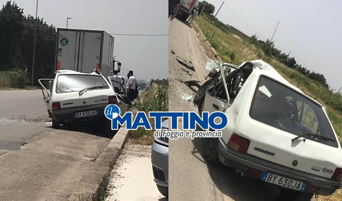 Incidente sulla strada tra Apricena e San Severo: un morto