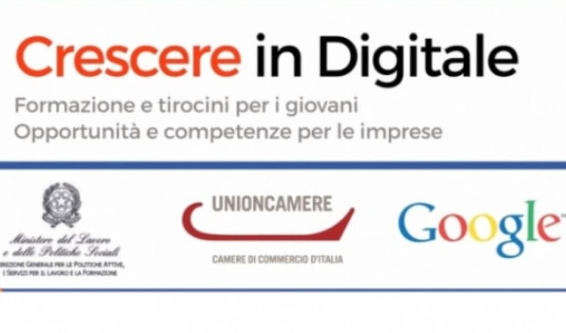 "Crescere in digitale", un percorso di formazione, laboratori e tirocini