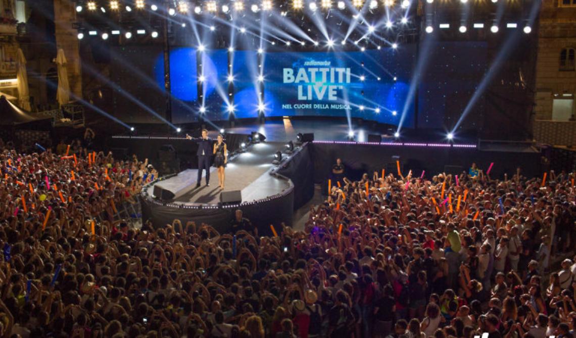 Tornano a palpitare da Vieste i "Battiti live" di Radionorba per la grande musica dell'estate