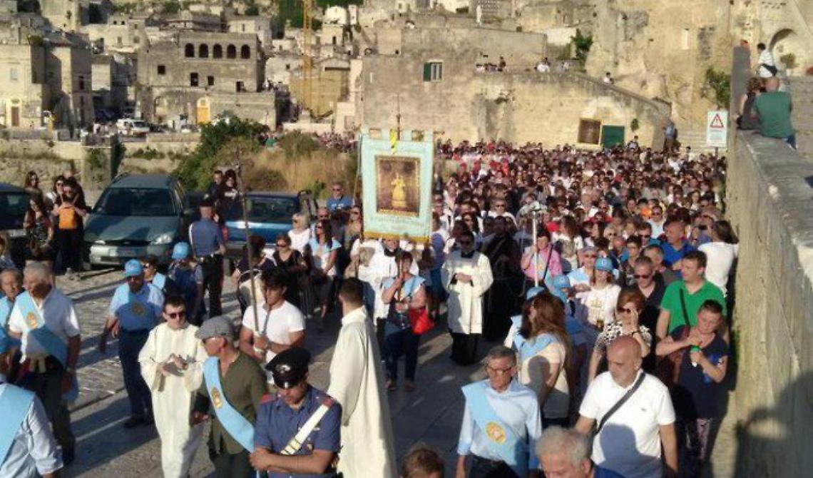 Madonna della Bruna, 15 mila i devoti e turisti accorsi a Matera