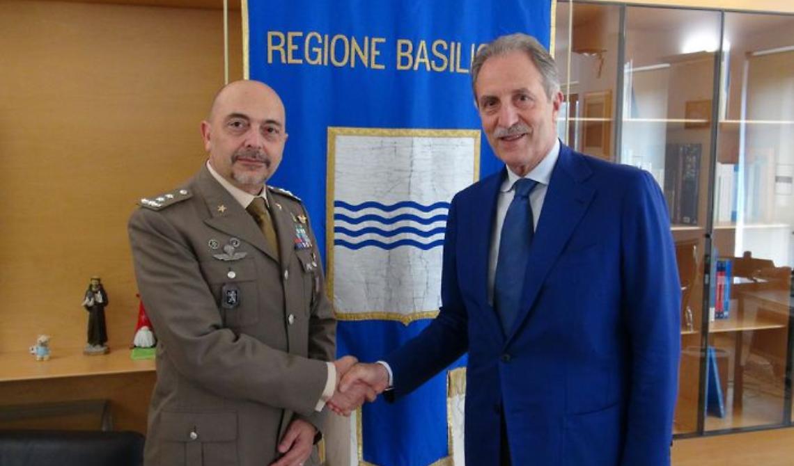 Esercito, Bardi incontra il generale De Cicco