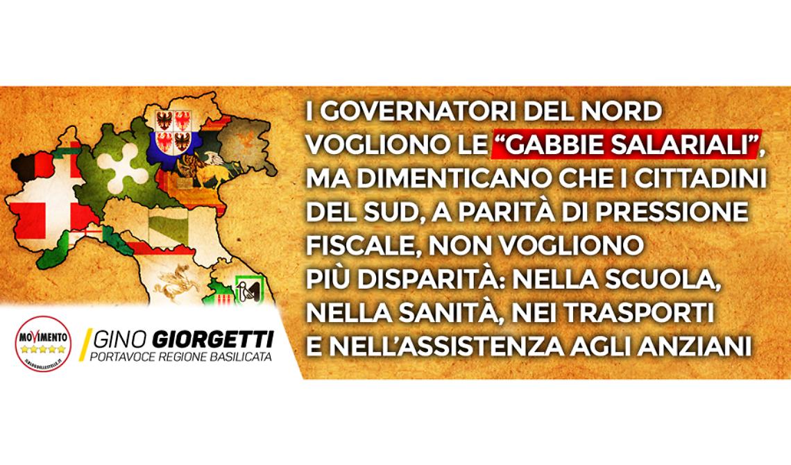 Gabbie salariali, Giorgetti (M5s): "Norma discriminatoria e razzista"